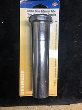 Master Plumber #452-946 MP 1-1/2” O.D. X 6” Kitchen Drain Extention Tube