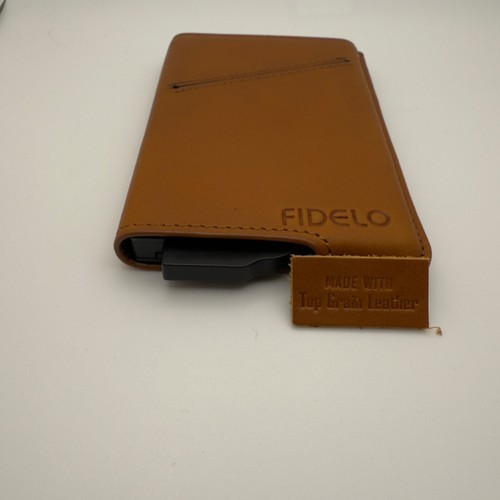 Money Clip Wallet RFID Blocking Card Holder Slim Genuine Leather Metal 2 PC Set - Picture 23 of 40