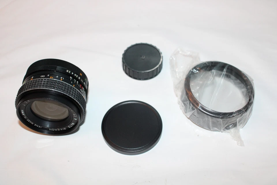 New M42 Ricoh Automatic Rikenon Lens 28mm F/2.8 Standard Prime MF LENS w/BOX - Image 3 of 4
