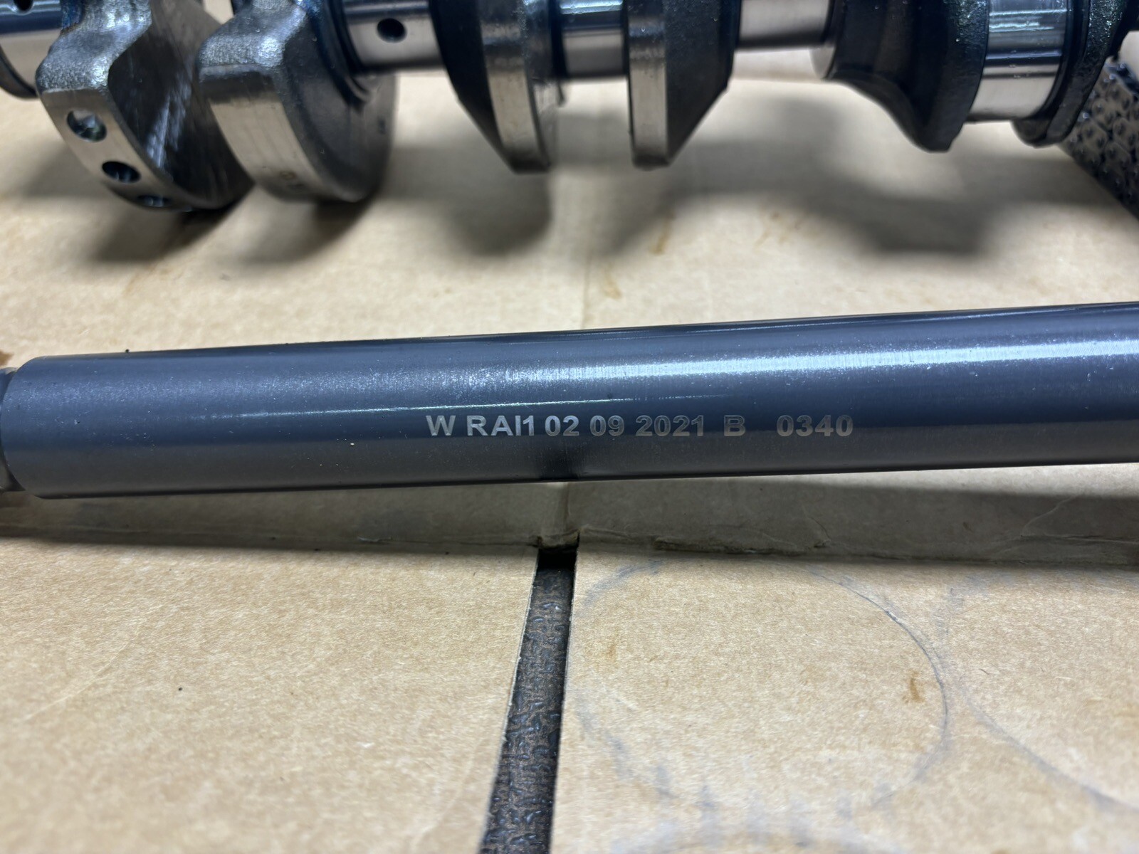 Seadoo 300 OEM Crankshaft W/ Flywheel & Balance Shaft eBay