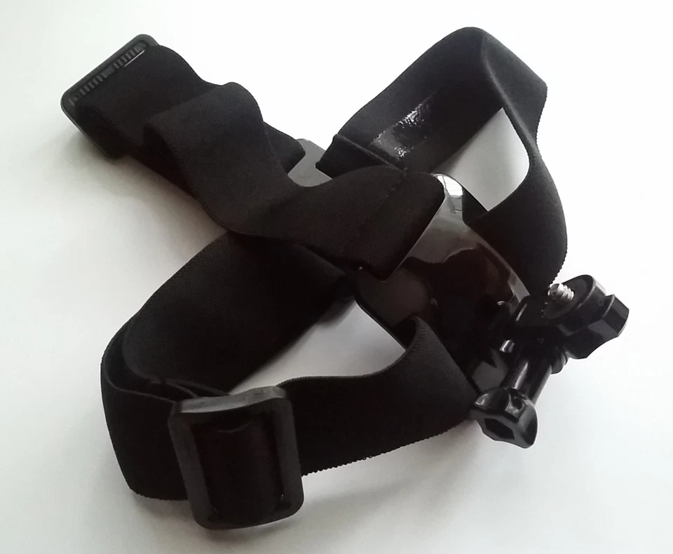 Soporte de montaje de banda para correa de casco para cámara digital videocámara DSLR accesorio Foto 4 de 4