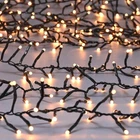 14.4m Christmas Plug In LED Warm Fairy String Group Indoor Light 8 Functions