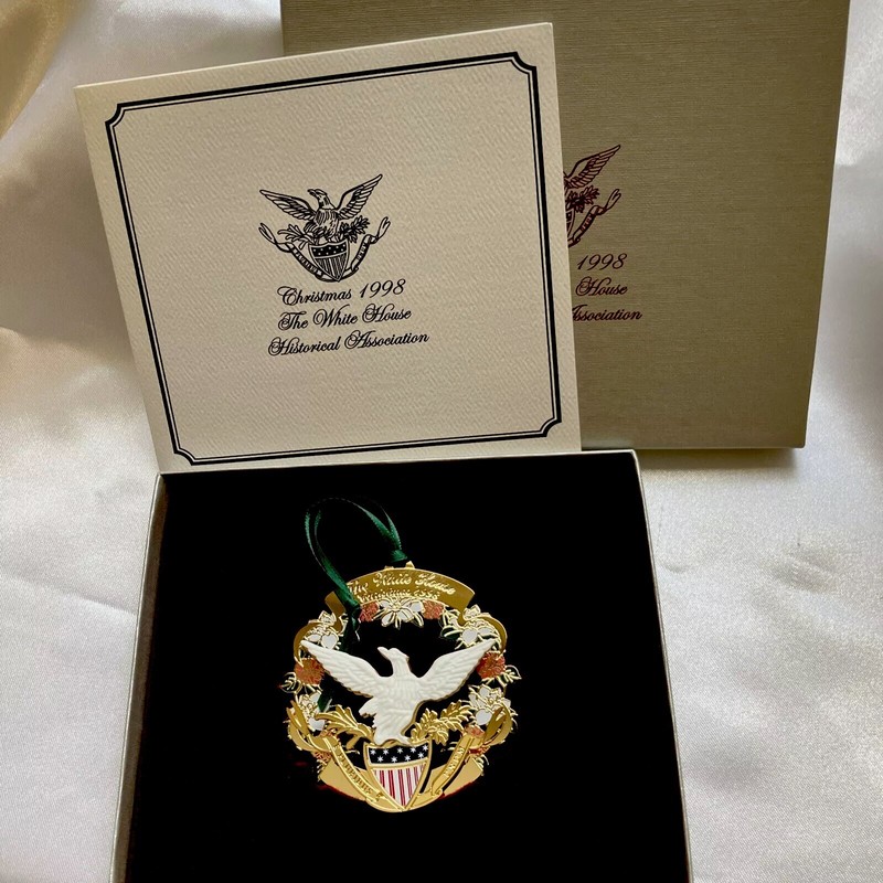 White House Historical Association Christmas Ornament 1998
