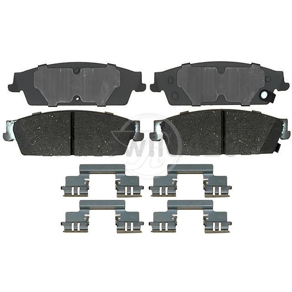 Pastillas de freno delanteras traseras para GMC Sierra 1500 AWD 4,3 L 2008 2009 2010 2011 2012 2013 Foto 2 de 4