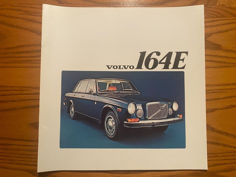 1973 Volvo 164E Sales Brochure - 12 pages - Doc# RSP/PV 531-73 - Nice Condition!