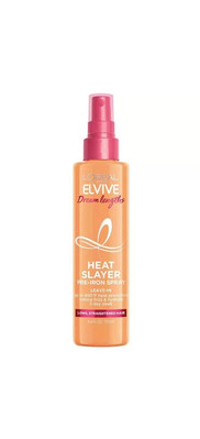 L'Oreal Paris Elvive Dream Lengths Heat Slayer Pre-Iron Spray Leave-In 4.4 Ounce