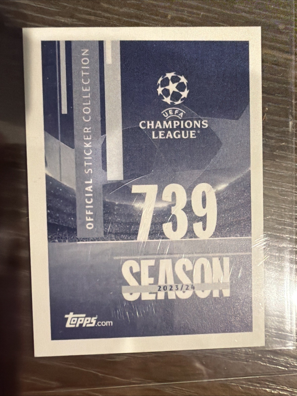 Cristiano Ronaldo Autograph Topps view 2