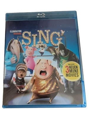Sing Blu-Ray Animationsfilm Illumination Entertainment ab 6 Jahre deutsch