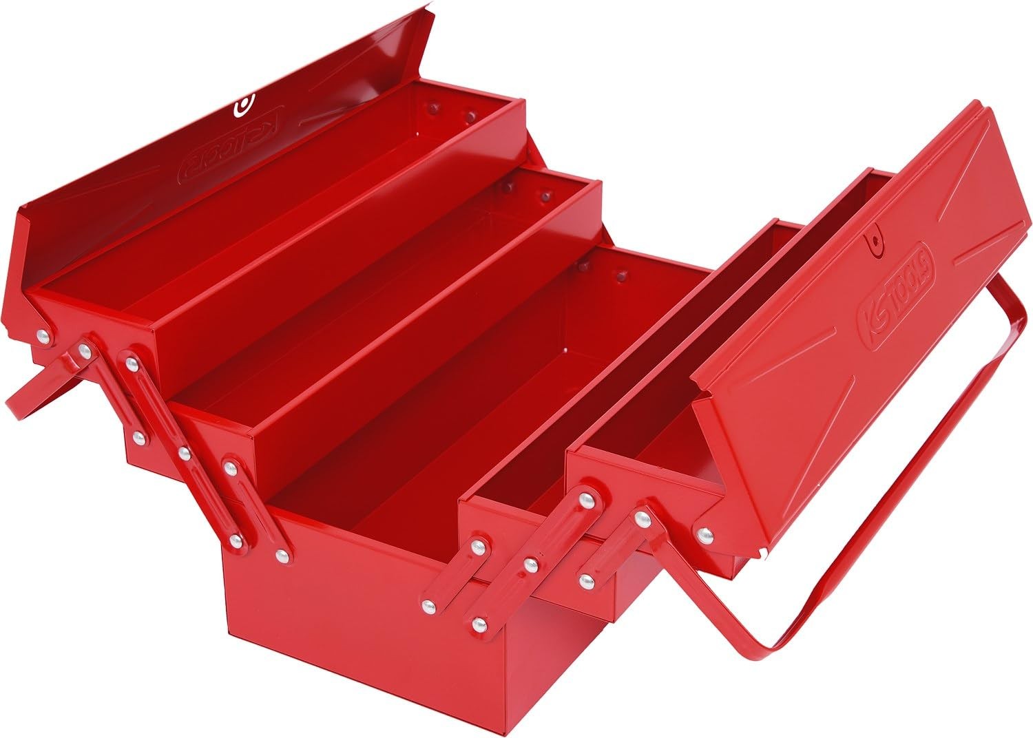 Caisse à outils métalliques pliante 999.0120 pour trier la visserie