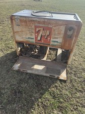 Vintage 7up Sliding Fridge