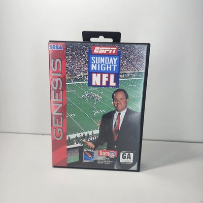 ESPN Sunday Night NFL (Sega Genesis, 1994) - CIB Tested Video Game