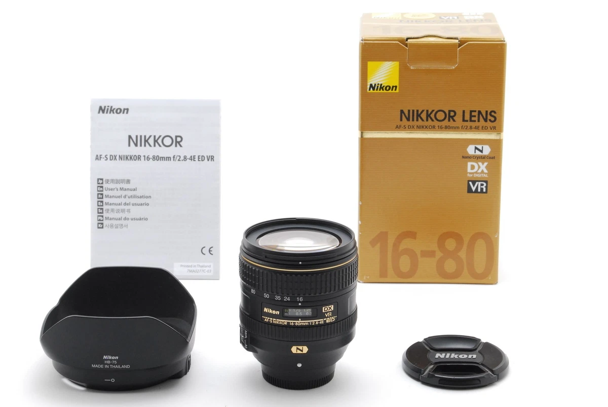 Nikon DX 16-80mm Camera Lenses for sale | eBay