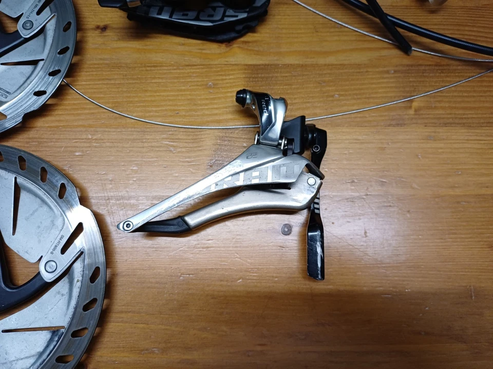 Gruppo Completo SRAM Red 22 2x11 Bici Corsa Dischi Shimano Freni Idraulici  - Immagine 3 di 4