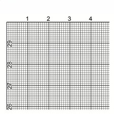 PET High-precision Transparent Grid Film Layo...