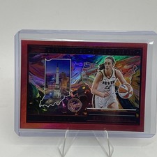 2025 Panini Chronicled Caitlin Clark #81  Red Foil Holo