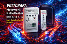 Enhanced Network Cable Tester Professioneller Kabeltester für Netzwerkleitungen