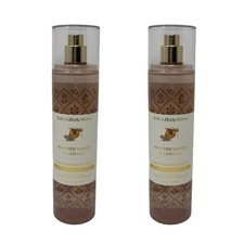 2 NEW Bath  Body Works Whipped Honey  Vanilla Fine Fragrance Body Mist 8 oz