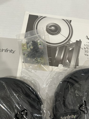 Infinity reference series 452i two-way automotive loudspeaker With Cover - Picture 6 of 6