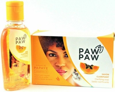 New Paw Paw Clarifying Body L Papaya Clarifying Oil 60 Ml and Soap FREE SHIPPING