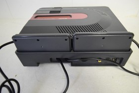 Twin Famicom Disk System Sharp Game Console Red AN-500B tasted Nintendo Famicom