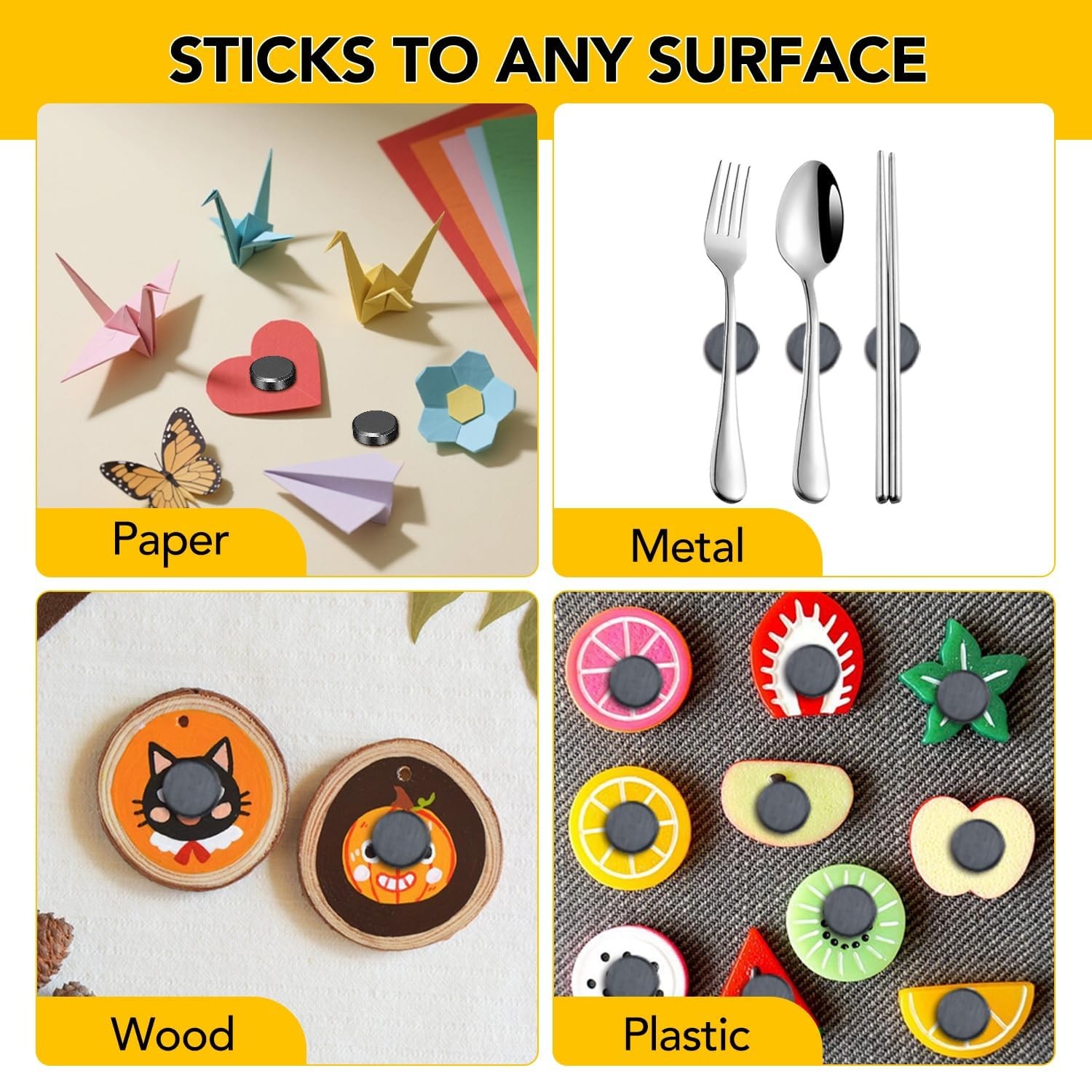 Strong Adhesive Magnets,40pcs 0.7x0.12in Fridge Refrigerator Magnet | eBay