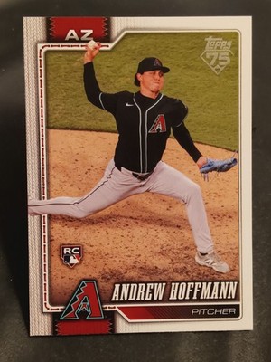 2026 Topps Series 2 #696 Andrew Hoffman (RC) Arizona Diamondbacks 