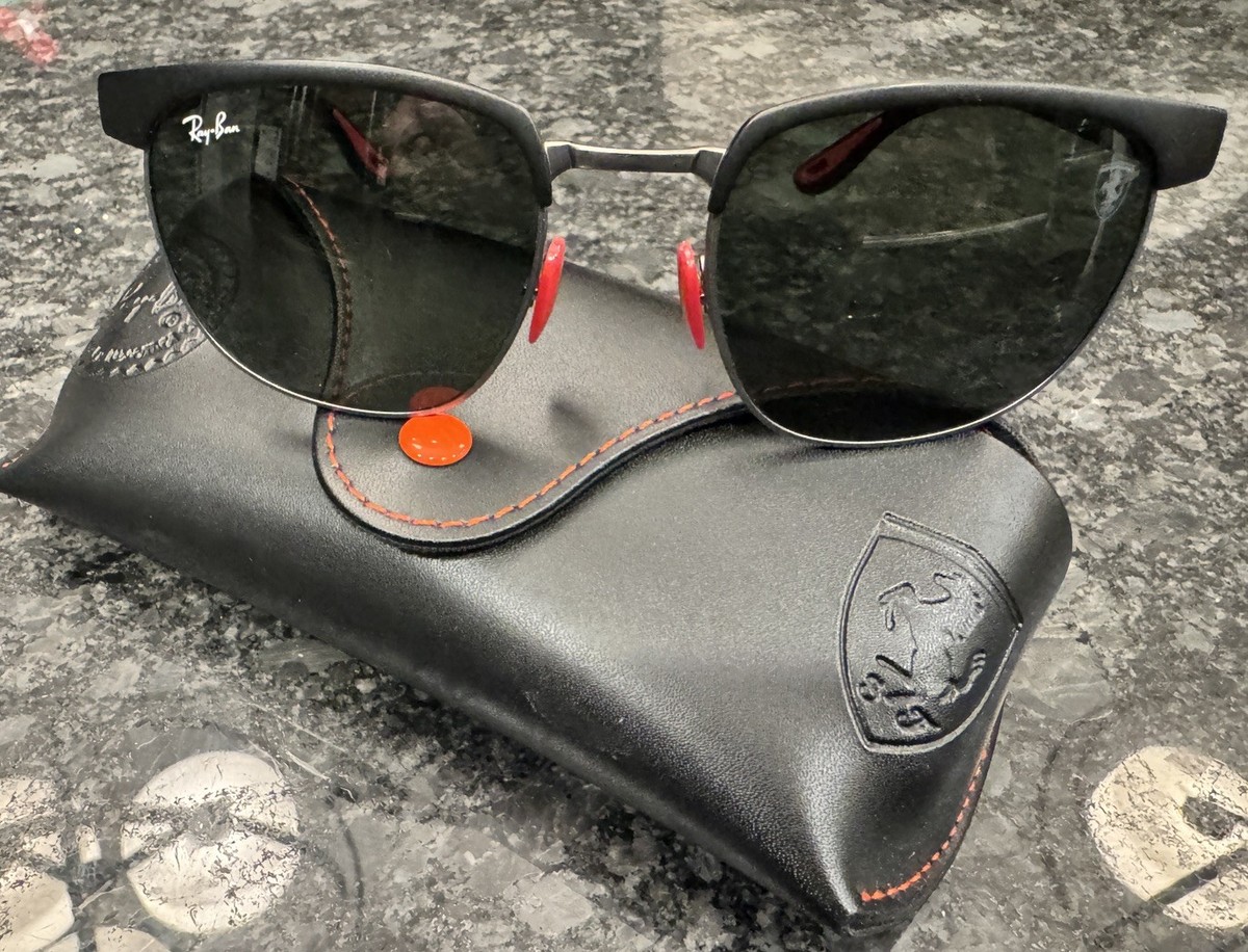 BRAND NEW Ray-Ban RB3698M Scuderia Ferrari Collection Gradient
