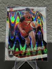2025 Panini Prizm WNBA Te-Hina Paopao #61 White Seismic Atlanta Dream