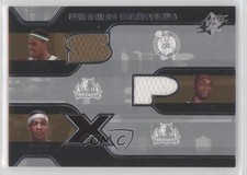 2007 SPx Winning Materials Triple Paul Pierce Al Jefferson Gerald Green HOF 8f4