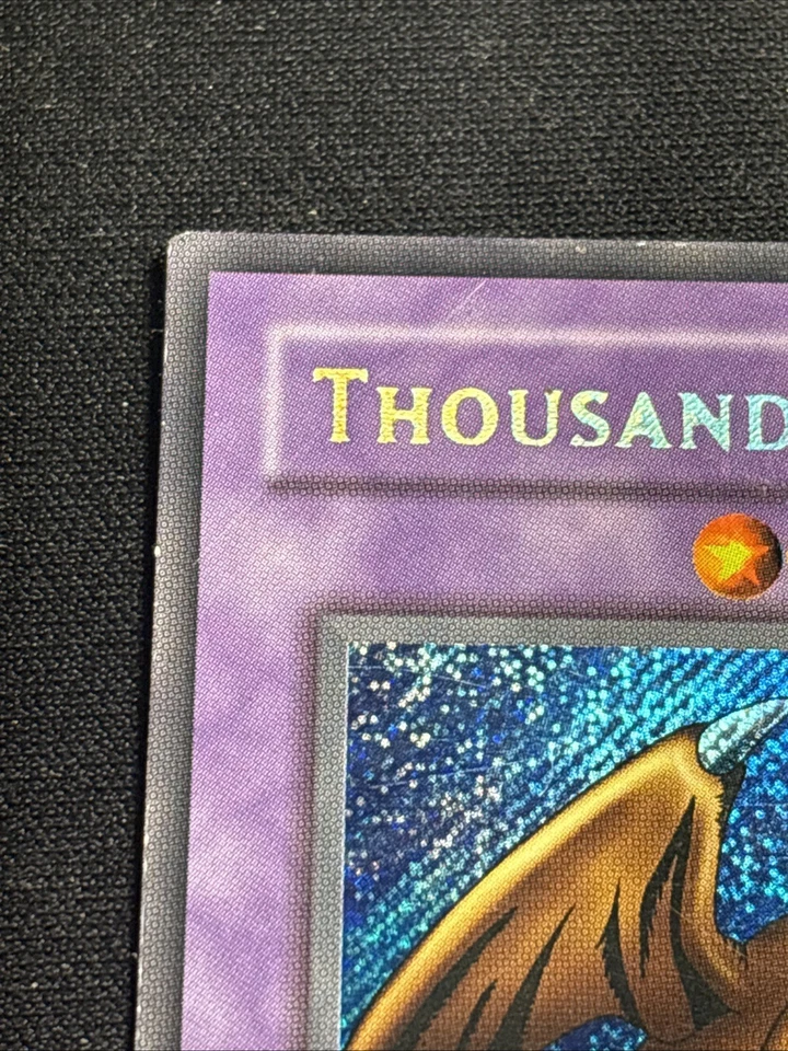 Thousand Dragon 1st Edition Yu-Gi-Oh MRD-143 Secret Rare Card Heavily Played HP - Image 3 of 4