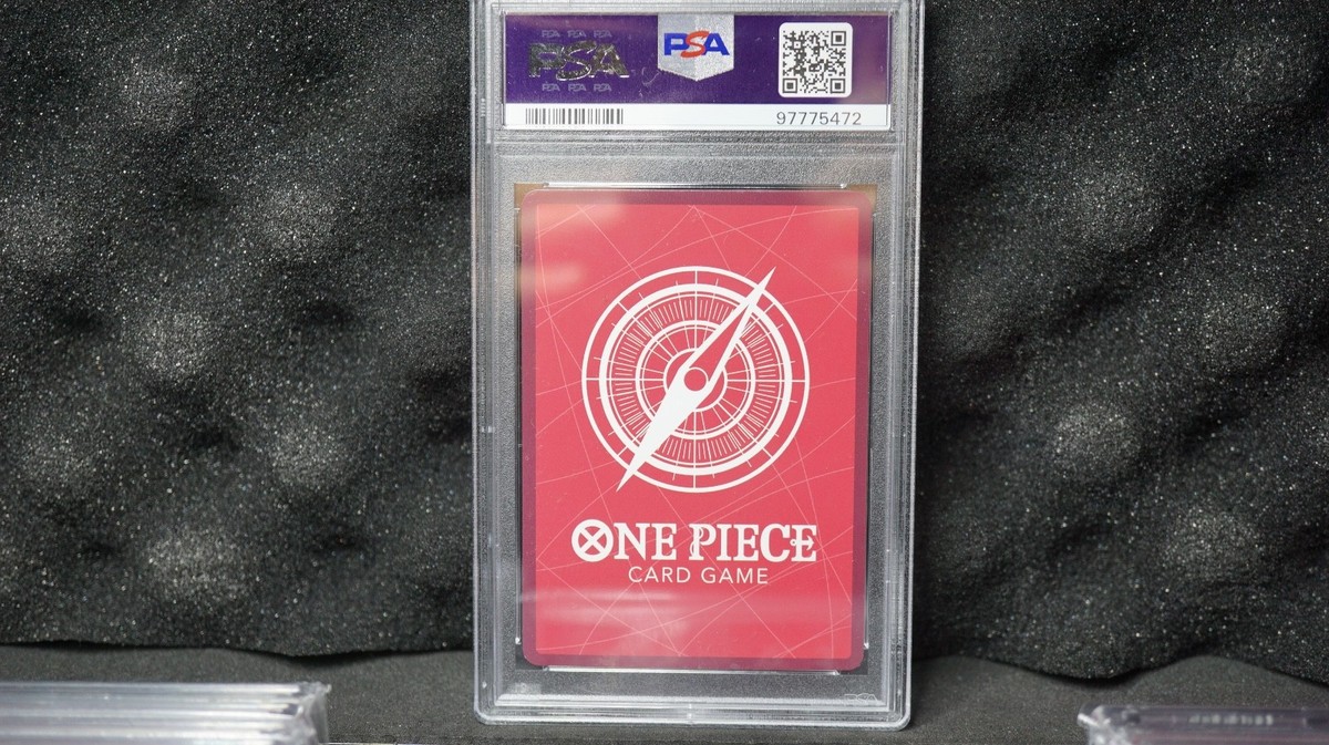 2024 One Piece EN Promo Monkey D. Luffy PSA Magazine Exclusive