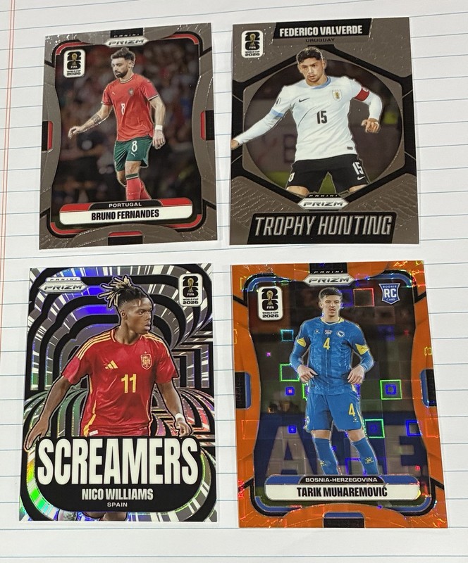 Nico Williams Card Lot