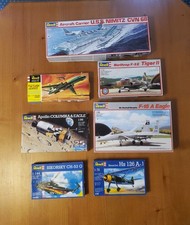 7 x Alte Revell Modellbausätze in Originalve...