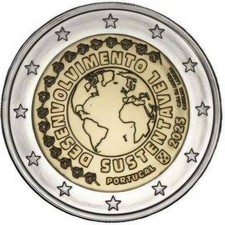 2 Euro Portugal 2025 * Sustainable Development  * Unc