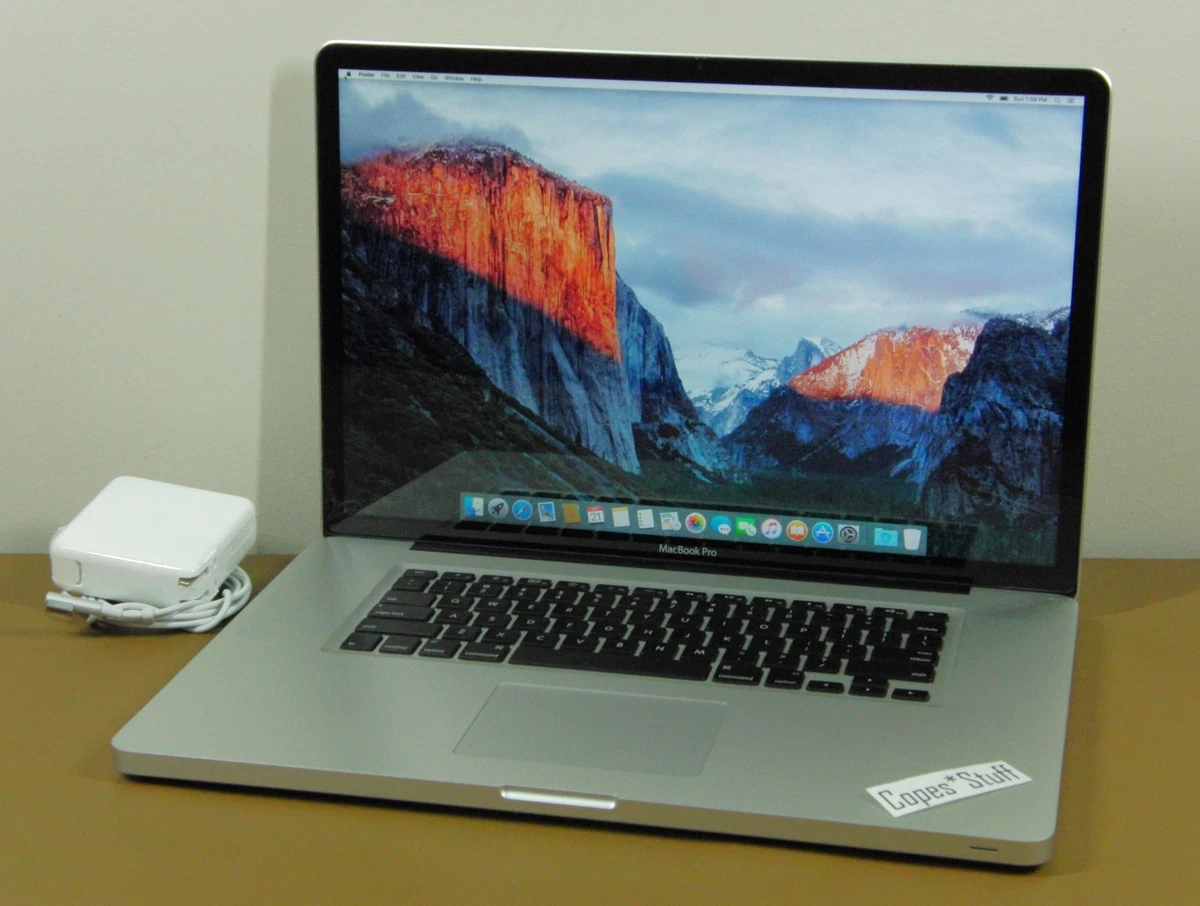 MacBook Pro 17インチ Mid2009 macOS 4GB MacBook Pro 17インチ Mid2009 macOS 4GB