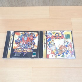 Japanese Sega Saturn Console Bundle with 2 Virtua Fighting Stick & 5 Games NTSCJ