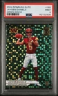 2024 PANINI DONRUSS ELITE GREEN DISCO #165 JAYDEN DANIELS ROOKIE RC PSA 9