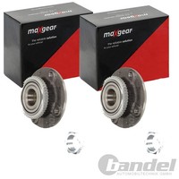 2X Maxgear Radnabe Hinten Beidseitig Passend FÜR CitroËN Berlingo Xsara Peugeot
