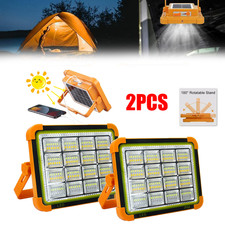 2X USB Rechargeable 288 LED Work Light Lamp Camping Emergency Work Light