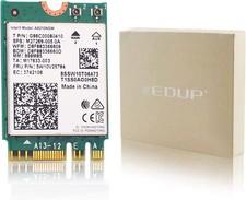 Intel AX210 WiFi 6E + Bluetooth 5.2 M.2 NGW Laptop Card, Up to 5400Mbps