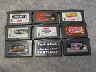 Lot of 9 Gameboy Advance Sports game cartridges. No boxes or manuals.