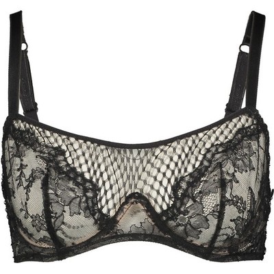 CHANTAL THOMASS Prodigieuse Floral Lace & Mesh Bra Size UK 36C BNWT