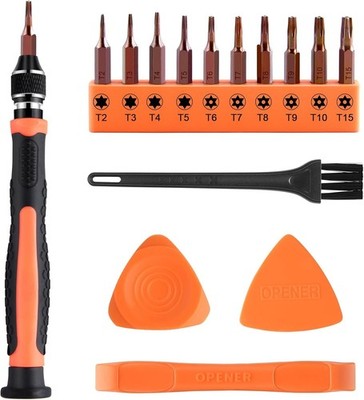 10 in 1 Interchangeable Magnetic Torx Screwdriver Set - T2 T3 T4 T5 T6 T7 T8 T9