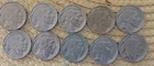 Buffalo Nickels (10 )Dates From 1923 to 1937 - Lot of Eleven Coins-Some Vintage