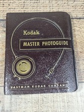 VTG 1952 Kodak First Printing Master Photoguide Pocket Book, Used