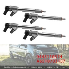 4Pcs Einspritzdüse Für Mercedes V Class Vito Mixto W447 0445110574 A6510703187