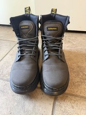 Dr. Martens AirWair Men's Gunmetal Tarik Utility Boot Size 9