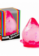 Glitter Gel Squeeze Stress Ball, Multicolor Squishy Stress Reliever Toy