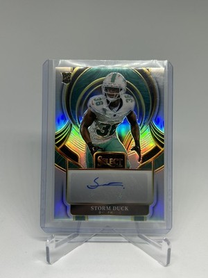 2025 Panini Select - Storm Duck Select Signatures (AU, RC)