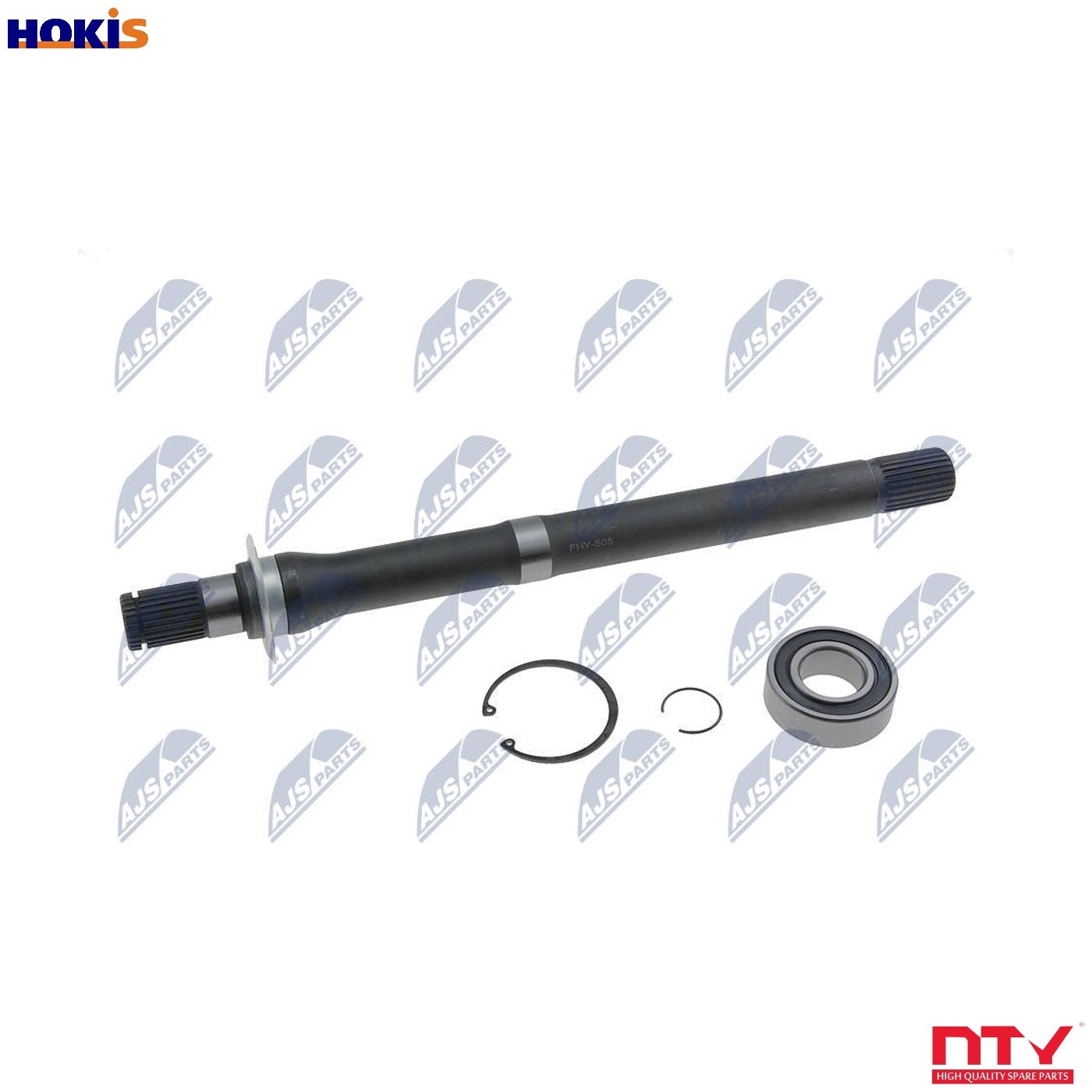 Differential shaft NWP-HY-505 NTY for KIA HYUNDAI - Image 6